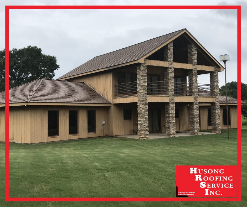 Springdale roofing project