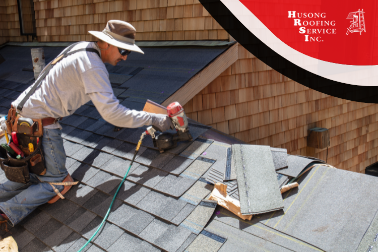 Professional roof repair by Springdale Roofing Contractor